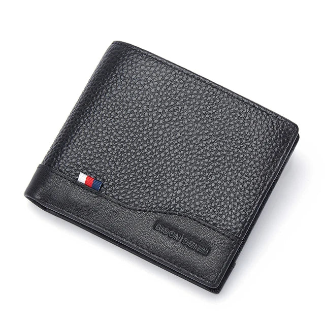 Ridgewell Bisom Denim Leather Wallet