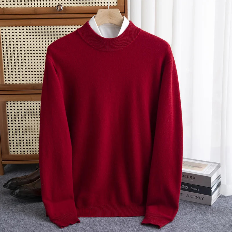 Ashcroft Wool Mock Neck
