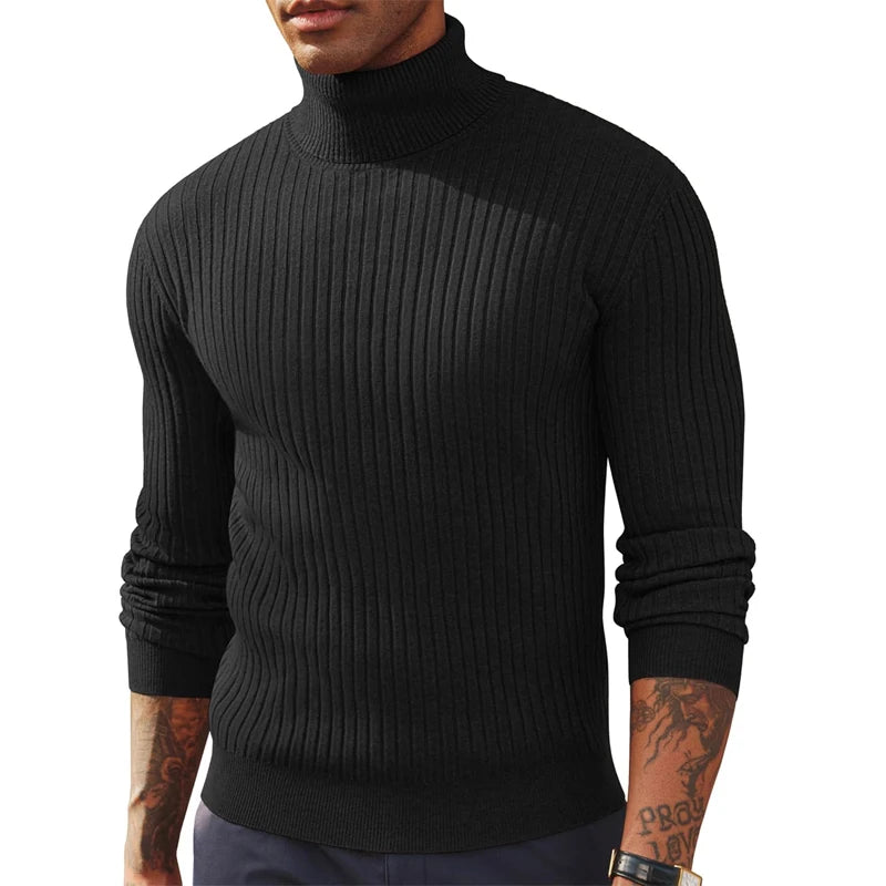 Ridgeform Ribbed Turtleneck