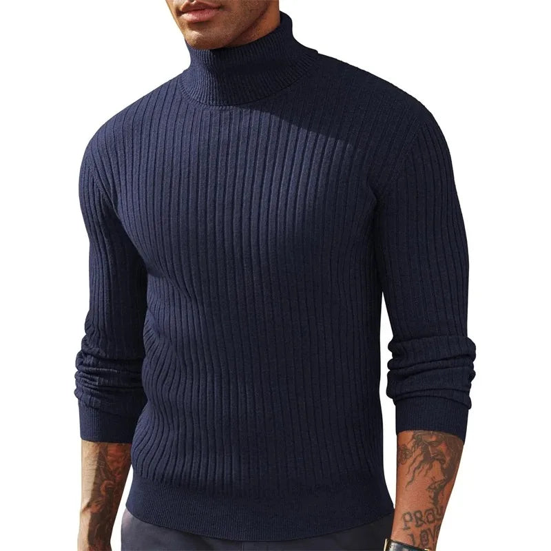 Ridgeform Ribbed Turtleneck