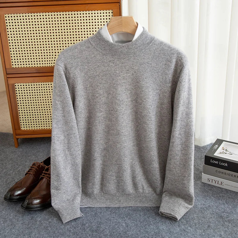 Ashcroft Wool Mock Neck