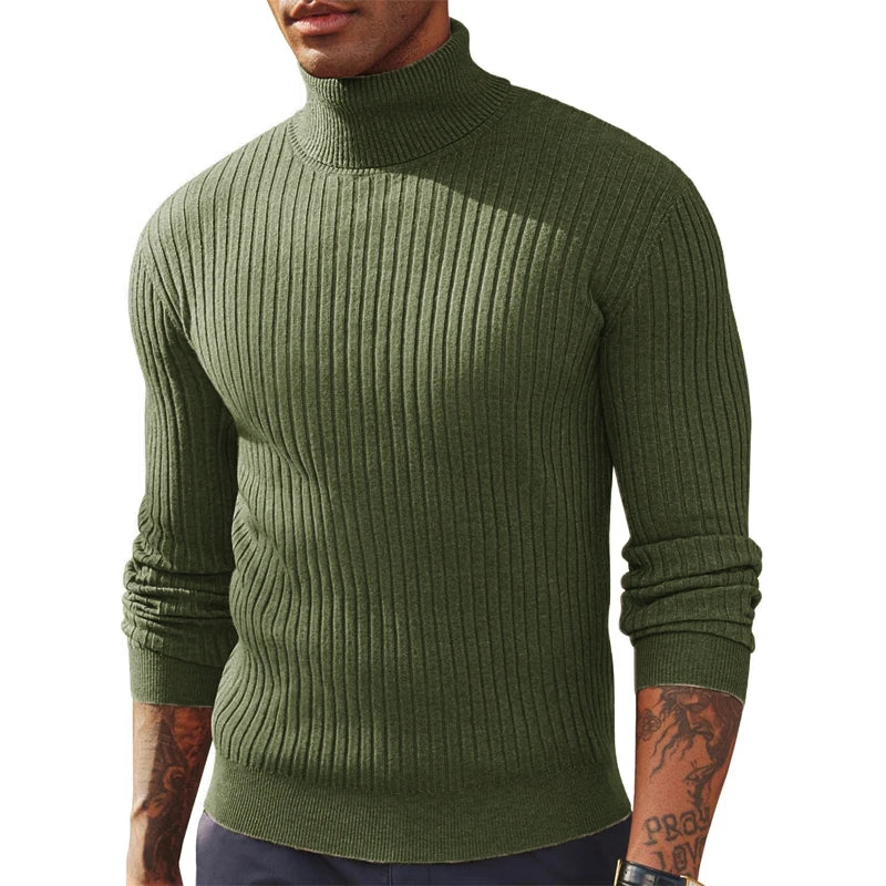 Ridgeform Ribbed Turtleneck