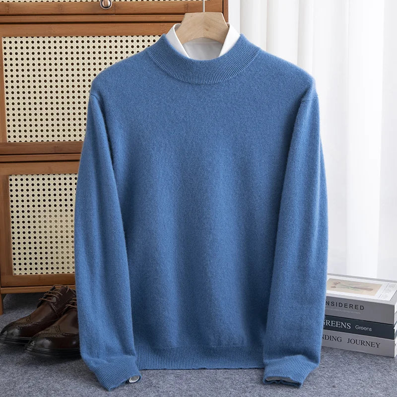 Ashcroft Wool Mock Neck