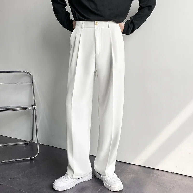 Greyfall Wide-Leg Trousers