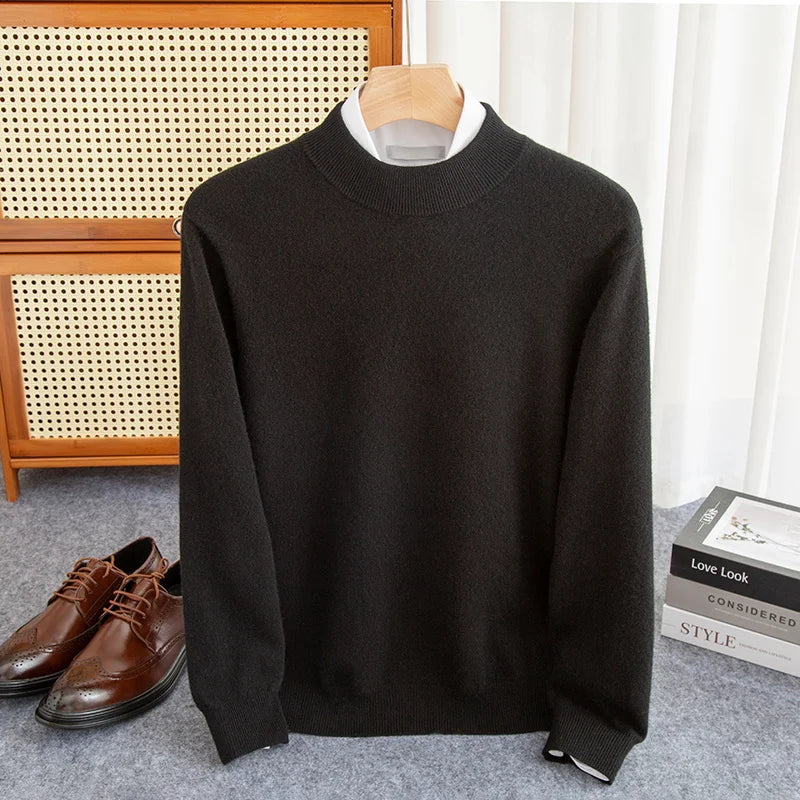 Ashcroft Wool Mock Neck